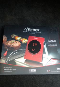 GrillEye smart Bluetooth grilling & smoking thermometer