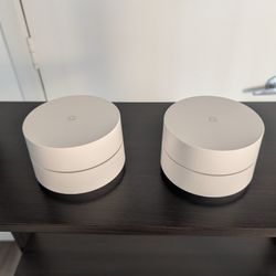 Free 2x Google Wifi Mesh Internet Routers