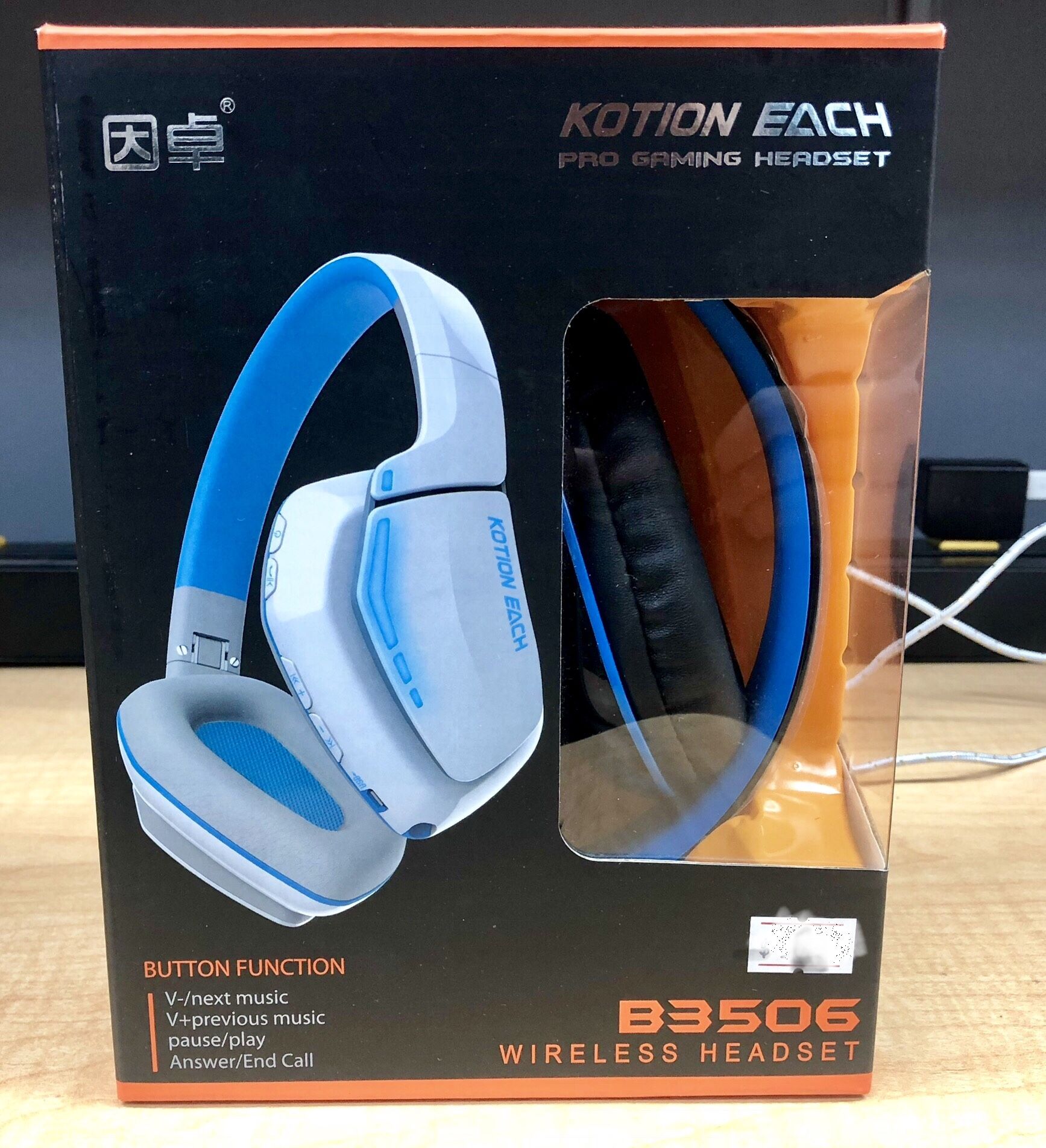 Headphone Kotion Each Bluetooth B3506 Bluetooth Kotion Each