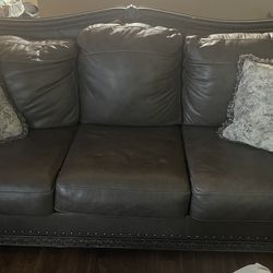 Gray Leather Furniture
