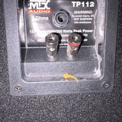 MTX PA Speaker- Woofer