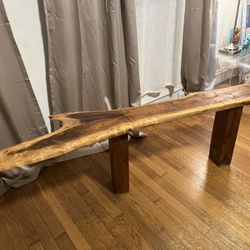 Handmade Wooden Bench