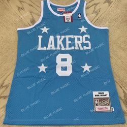New Youth NBA Jerseys Lakers Kobe Bryant Shaquille O'Neal Throwback Hardwood Classics STITCHED Youth Kids Bulls James XS-2XL