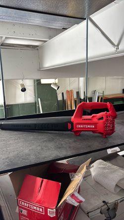 Craftsman turning roll hard surface blower no battery Craftsman hard surface blower w/o battery