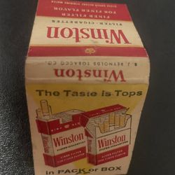 Vintage Matchbook Winston