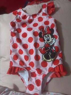 Minnie Mouse Girls One-Piece Swimsuit (18 months)