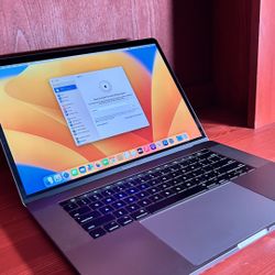 15” Apple MacBook Pro, Retina Display TOUCH BAR , I7, 16GB RAM  256GB SSD macOS 13 Ventura $450