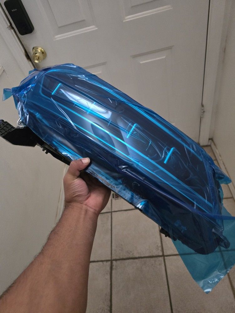 Red Eye Smoked Out LED Headlights For Honda Accords