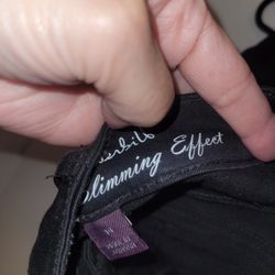 Ladies Black Bootcut Jeans