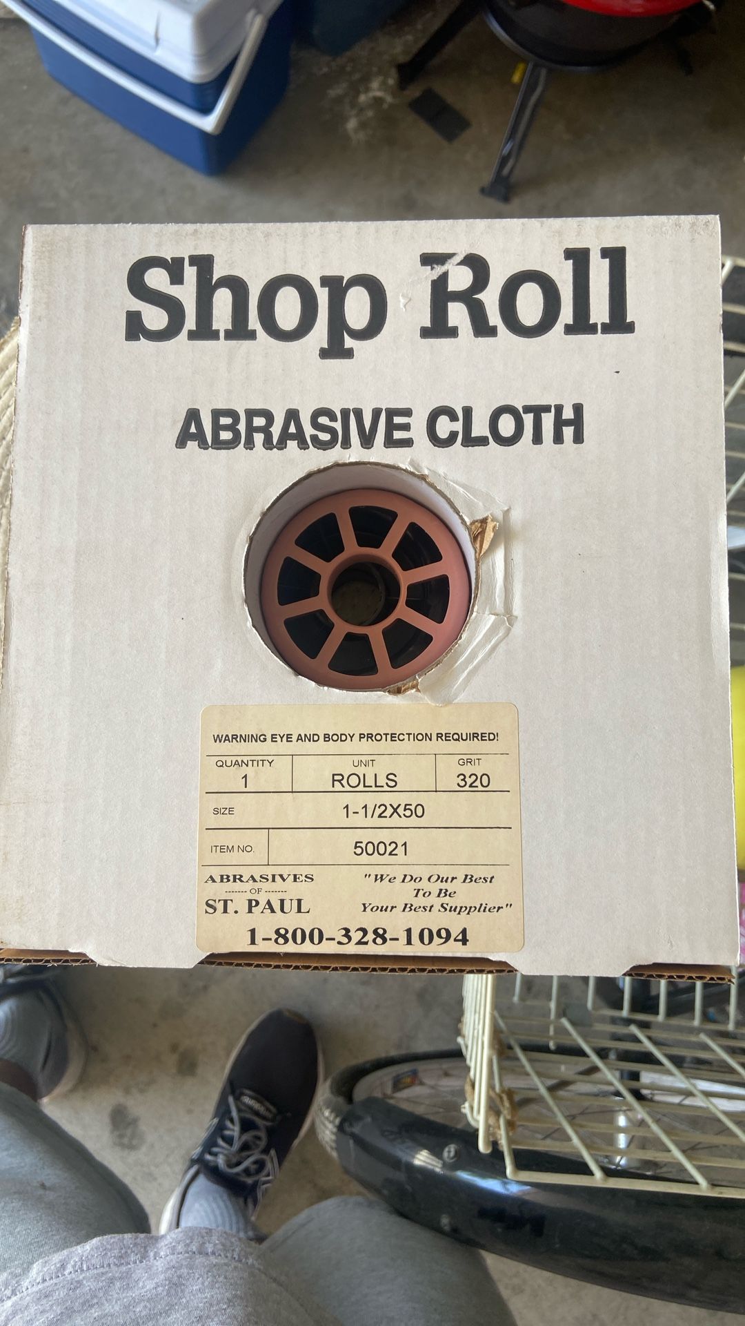 Abrasive Shop Rolls