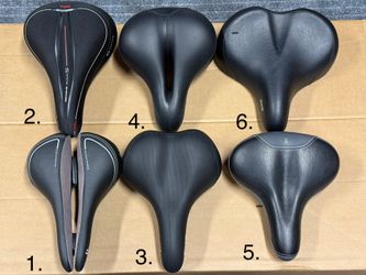 COMFORTABLE BIKE SADDLES - Excellent condition!