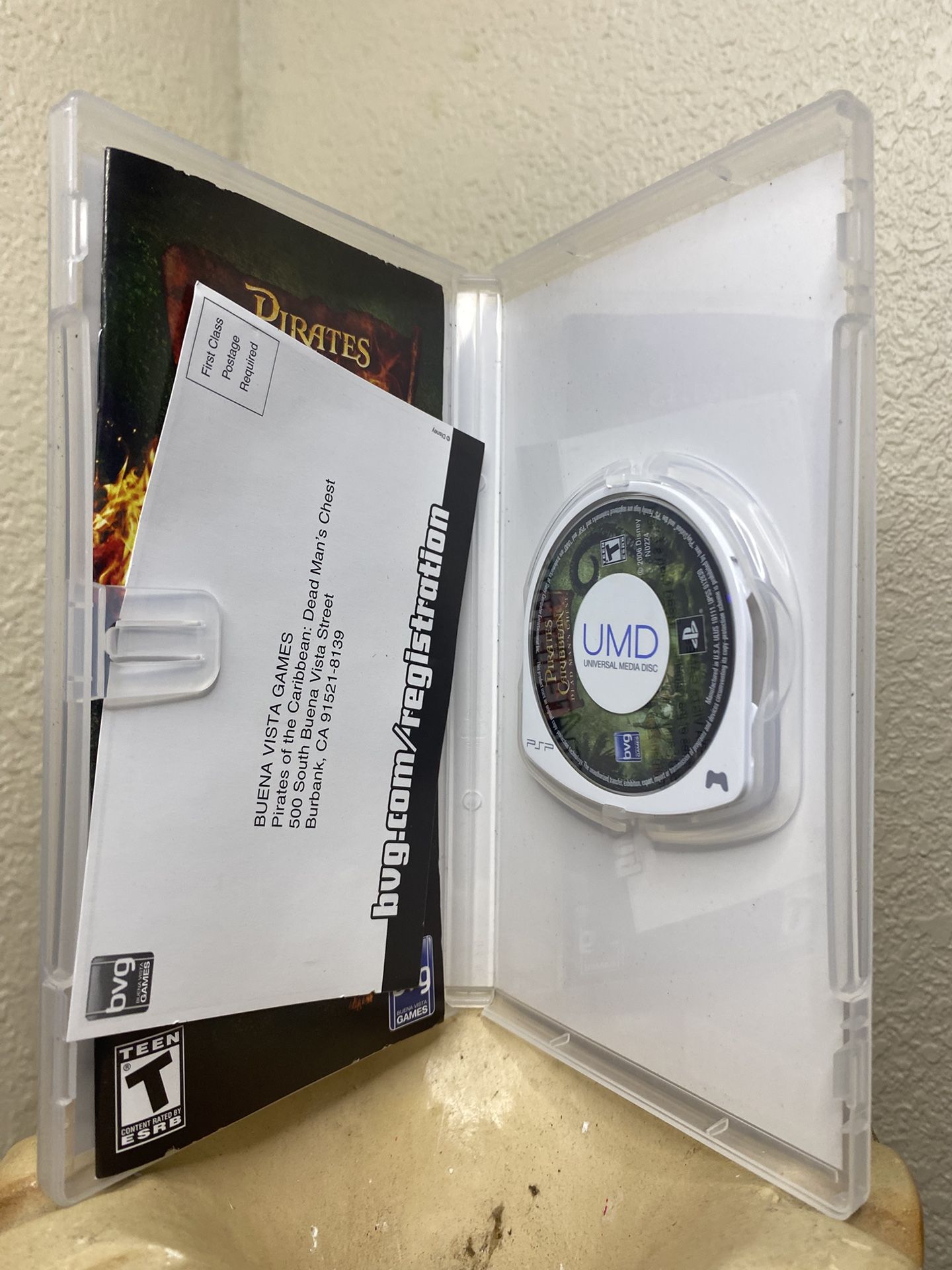 Pirates of the Caribbean: Dead Man's Chest PSP - Perfect Condition with Manual