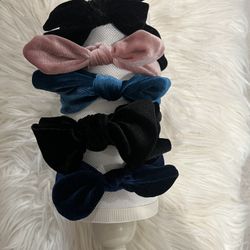 Baby Girl Velvet Knot Headbands 