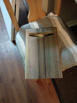 Exotic hardwood cutting board