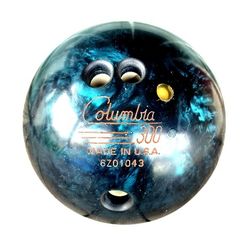 Columbia 300 Pulse Blue Pearl Swirl Bowling Ball 10.8 Lb