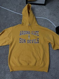 Yellow and purple Arizona State Sun Devils hoodie