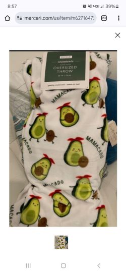 Mamacado Throw Blanket 