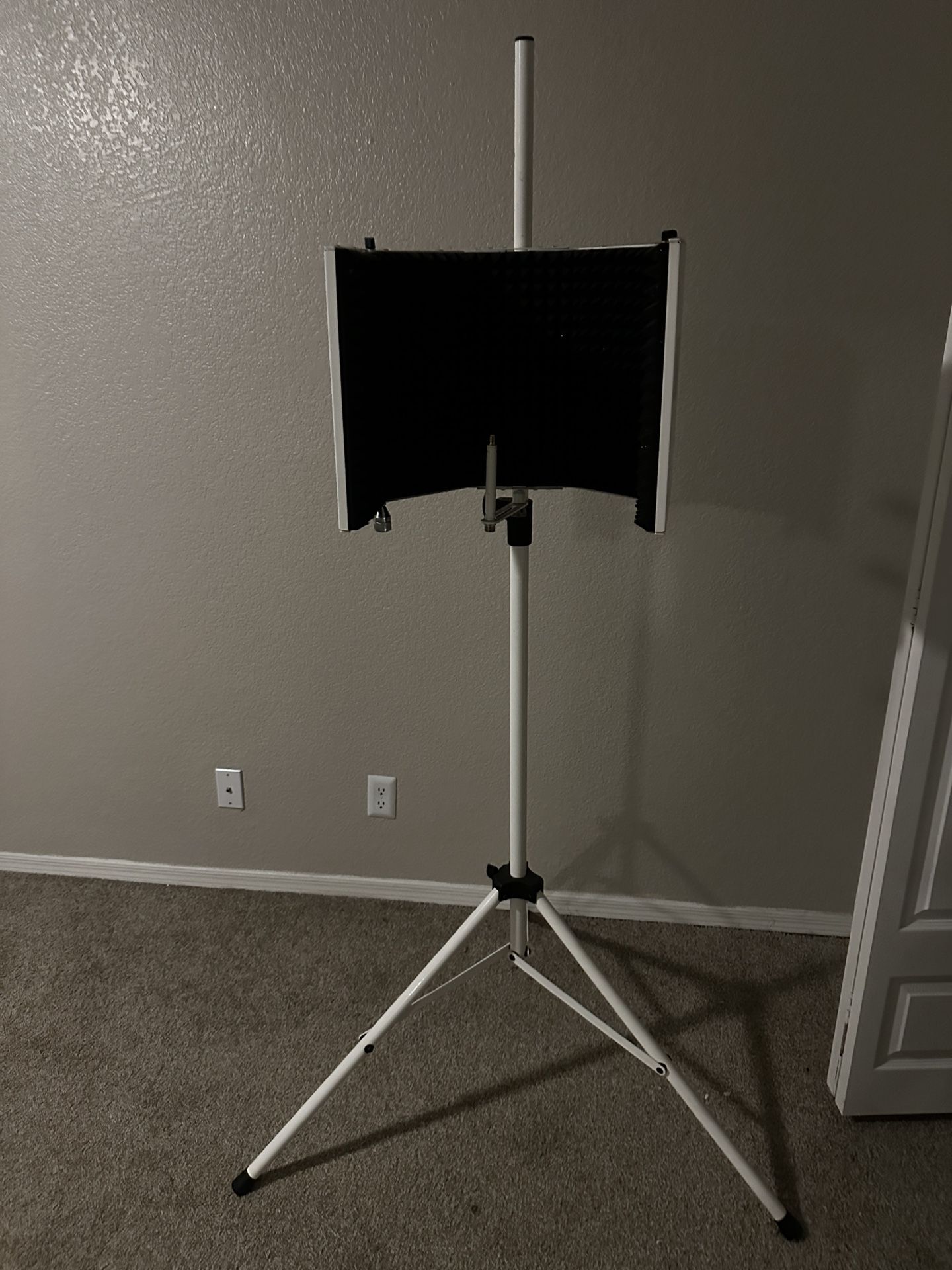 Pop Up Vocal Recording Booth Stand