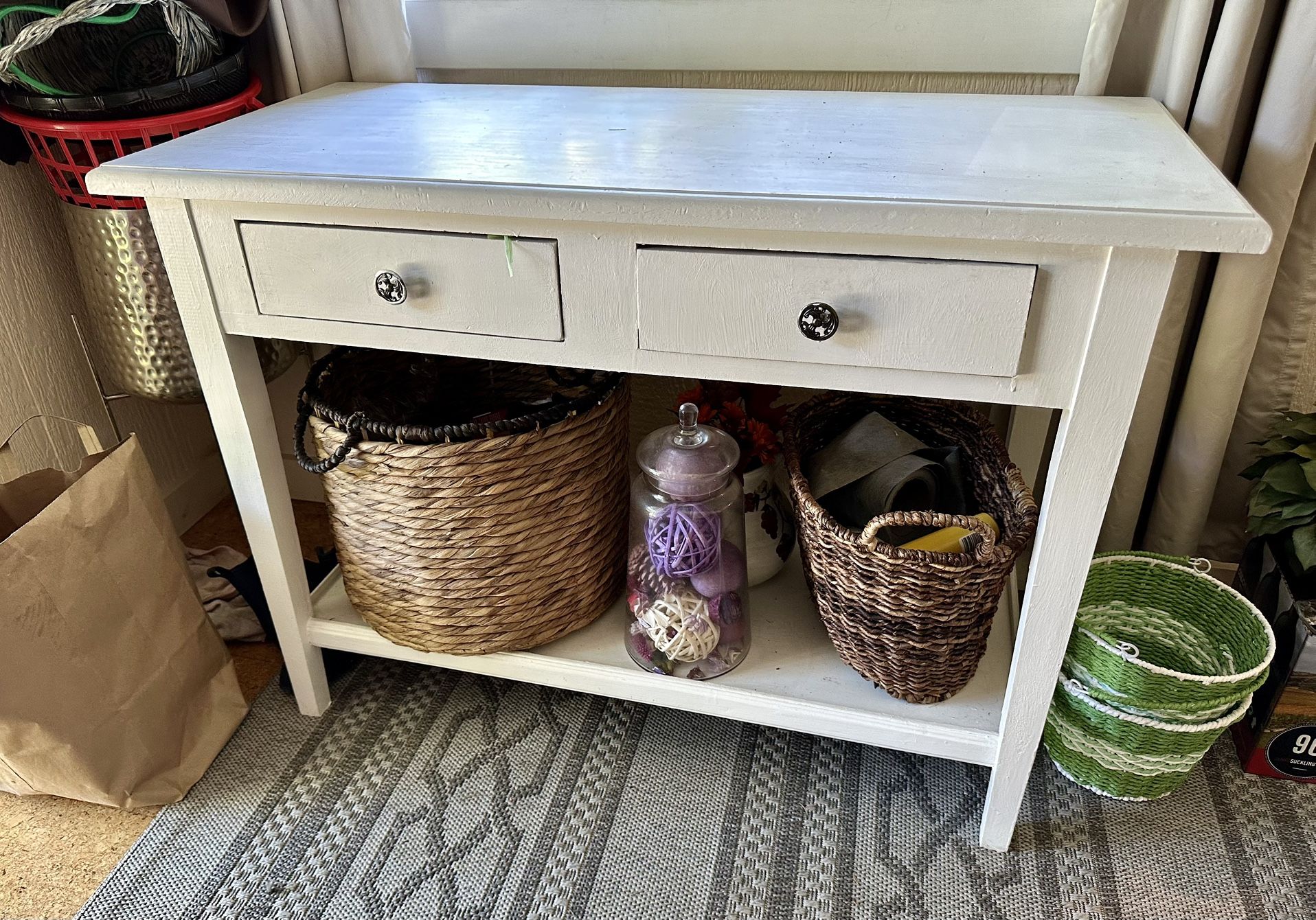 Wooden Console Table
