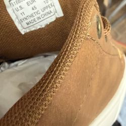 Levi’s Mens Sneakers Brown Casual Shoes Size 11 Lace Up Low Top