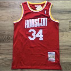 Hakeem Olajuwon Mitchell And Ness Jersey Size Medium 