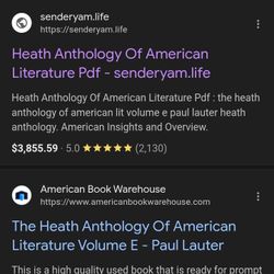 The Heath Anthology Of American Literature 