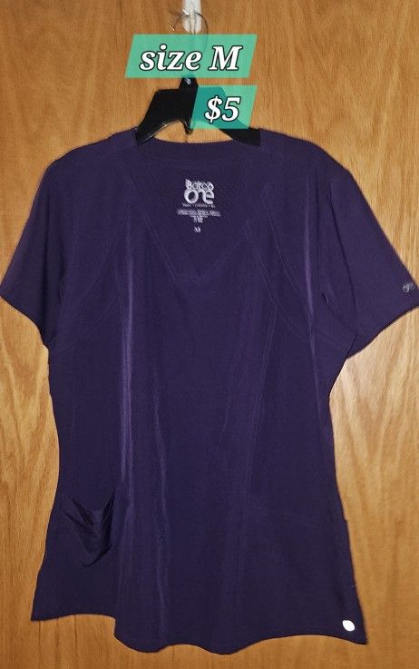 Purple Scrub Top