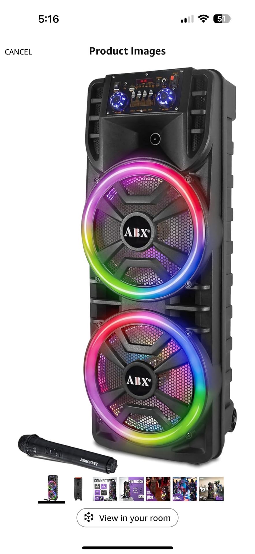 Bluetooth Party Speaker