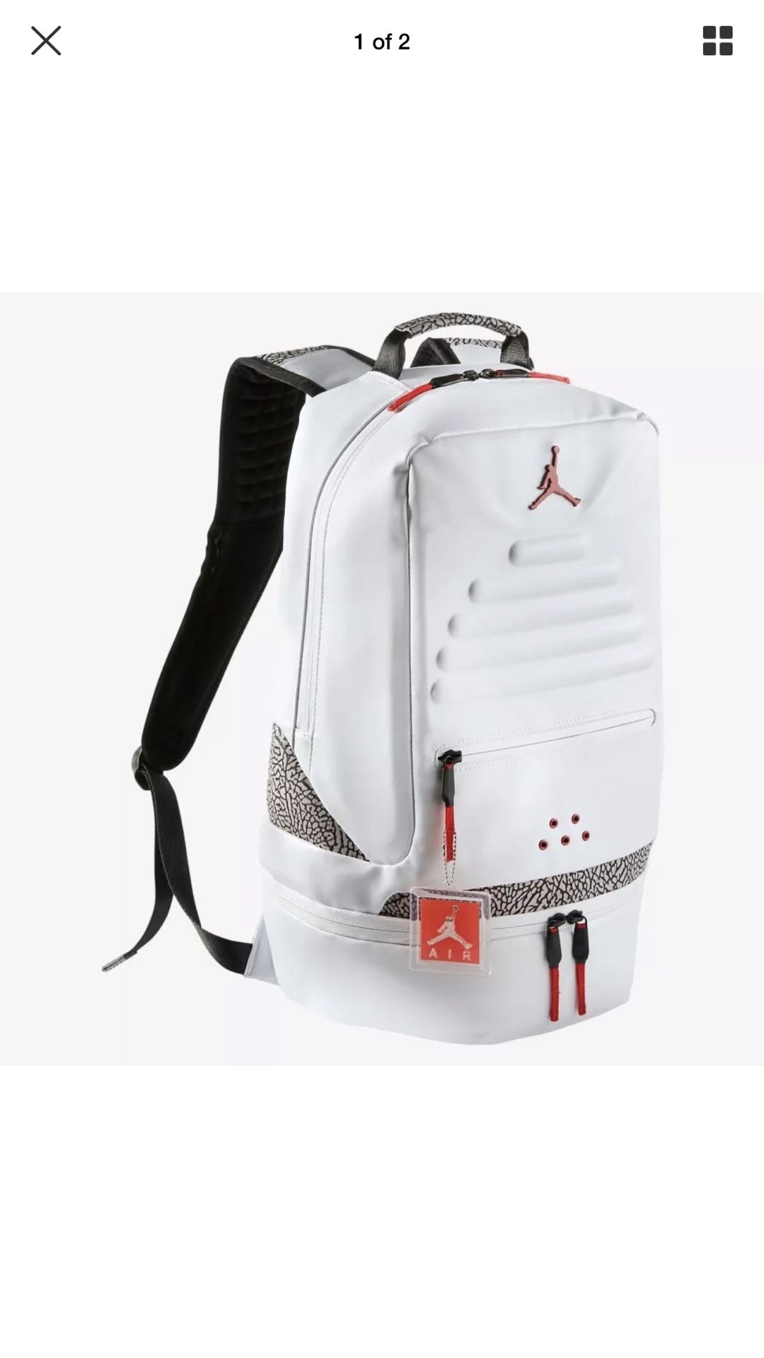 nike 88 backpack JORDAN BACKPACK KATRINA 88 CEMENT for Sale in Spring Valley, CA