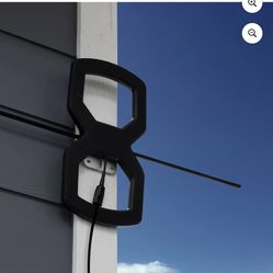 General Electric OptimaMax HD Outdoor/Attic Antenna, Dualcore, Black, 81839