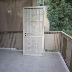 Security Door. 