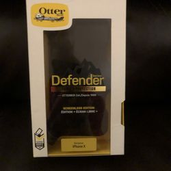 NEW in box Otterbox Defender Series Rugged Protection Screenless Edition for IPhone X
