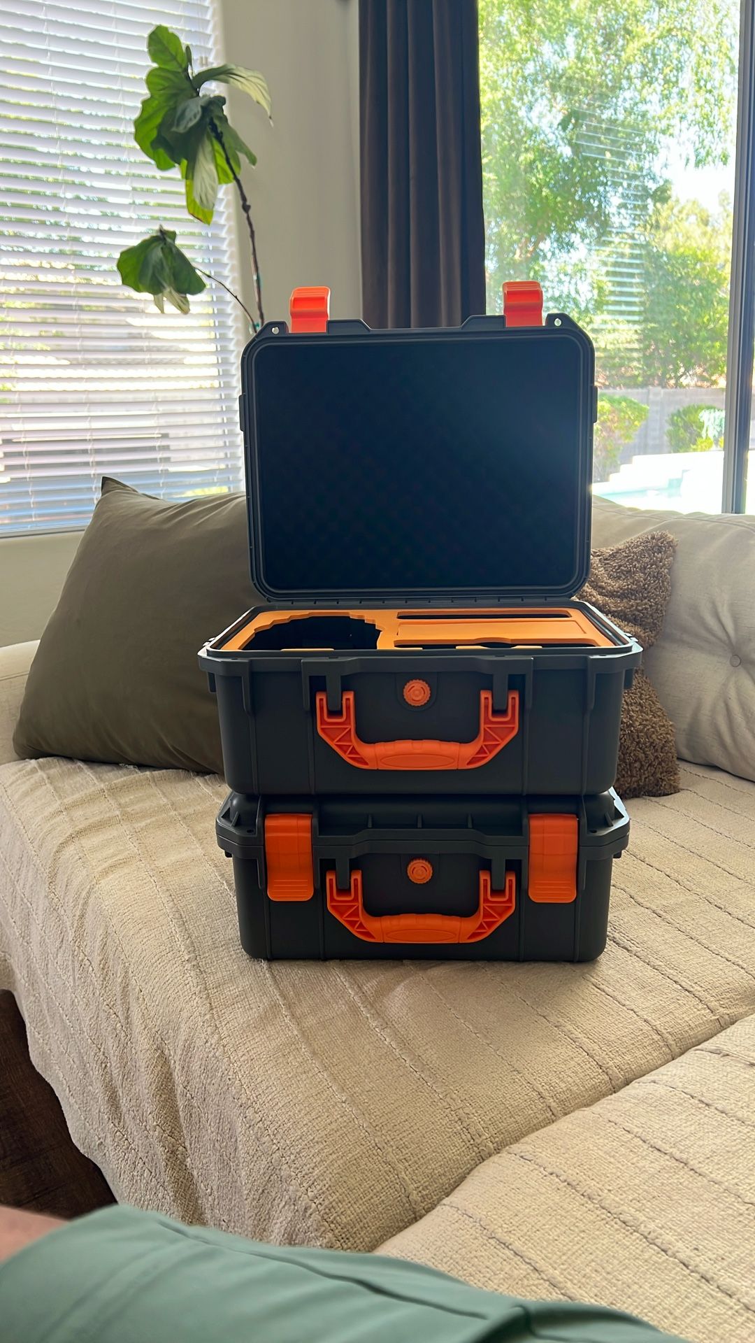 Air 3 Hard Drone Case for DJI Air 3 Drone Accessories, , Waterproof Travel Case with Shoulder Strap, Fits DJI RC 2 Remote