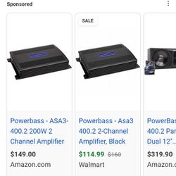 Powerbass 4 Channel Anp