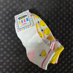 Peeps Easter Ankle Socks 5 Pairs