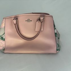 Coach Margot Carryall Crossbody Pink Camo Rose
