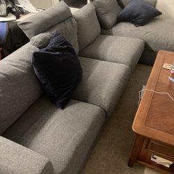 Gray Sectional Couch