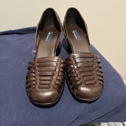 Brown Leather Shoes 9 1/2