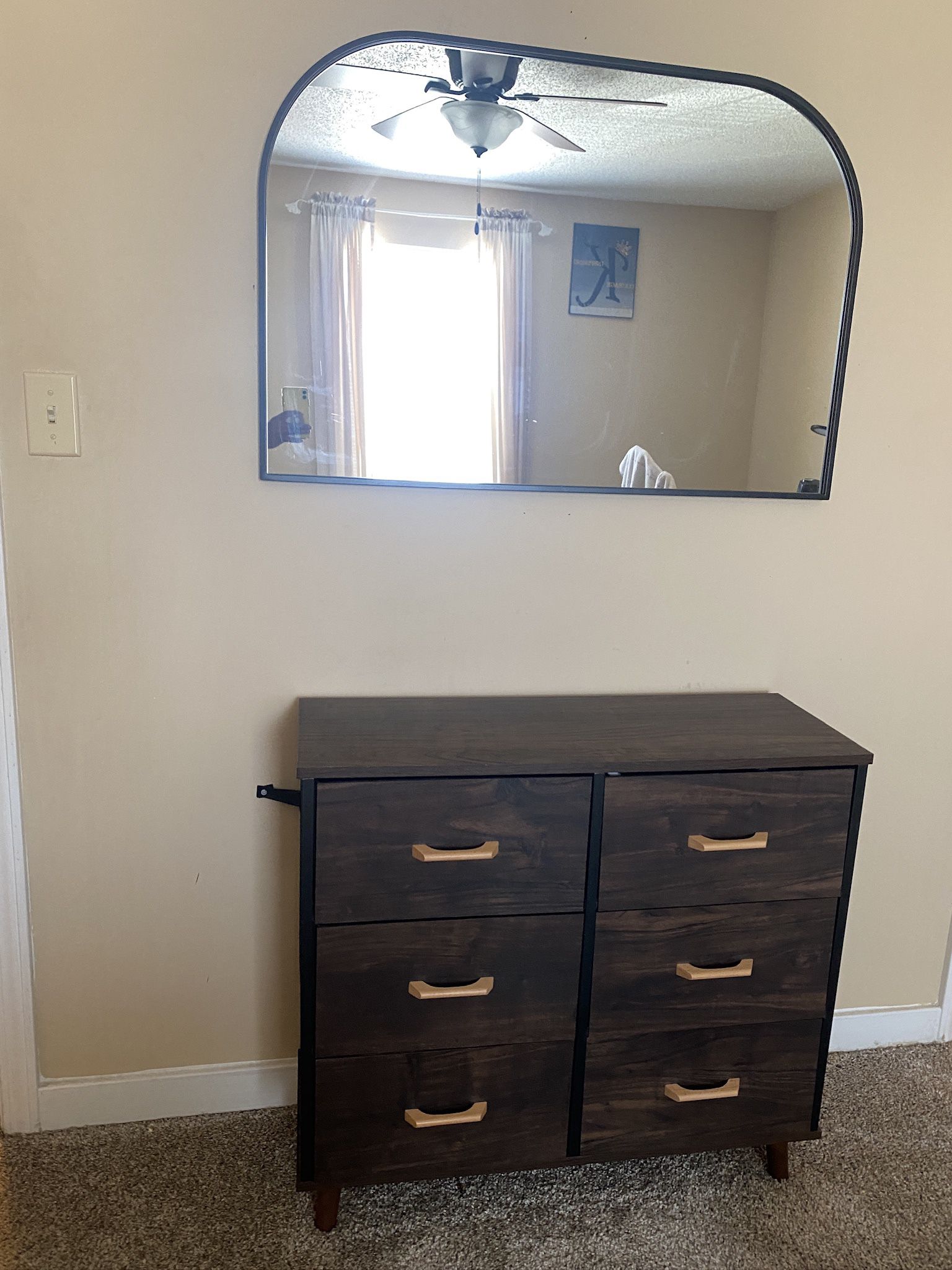 Small Dresser W/mirror