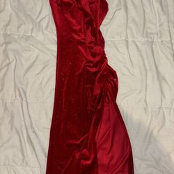 Red slim Dress