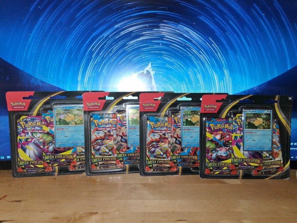 Pokemon TCG: Mega Evolution 3 Pack Blisters: Psyduck