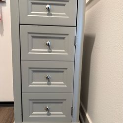 Solid Wood w/Marble Side Table / Entry Table