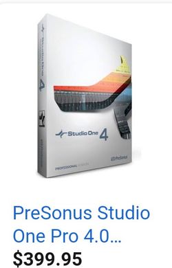 Studio one pro 4