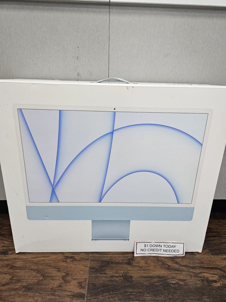Apple IMac 24inch M1 2021 Desktop -PAY $1 To Take It Home - Pay the rest later -