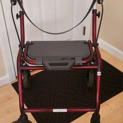 Dolomite Legacy Walker With Seat And Handbrakes 