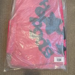 Pink Beluga Sp5der Hoodie Size M