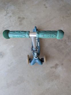 Green Micro Kickboard Mini 3-Wheel Scooter - $20