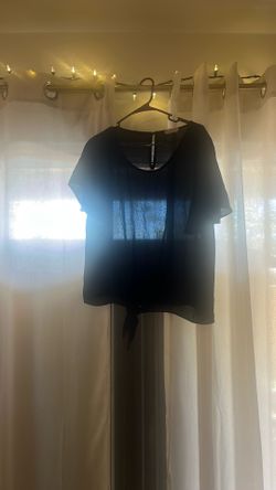 Xl Black Blouse