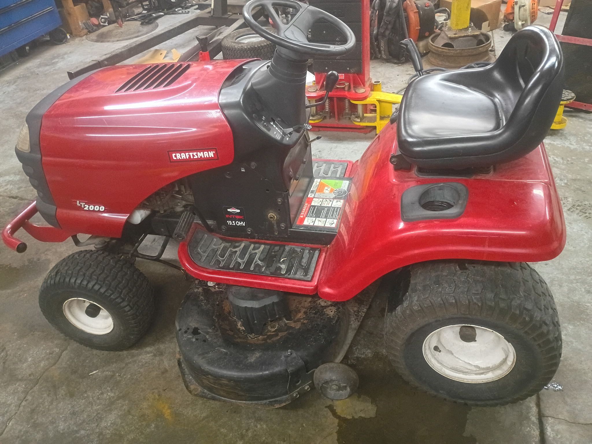 Riding Lawn Mower-Garage Kept