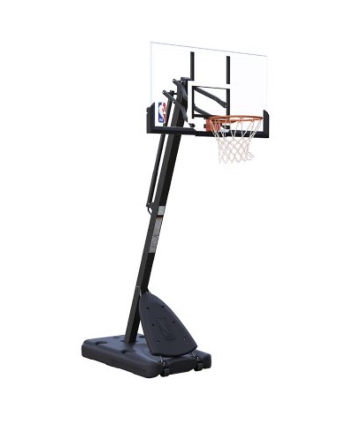 Official NBA 54” Portable Basketball Hoop with Polycarbonate Backboard
